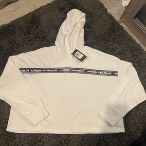 Cropped UA hoodie- New with tags!
